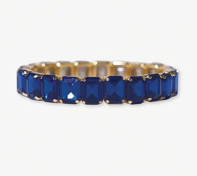 Etta Lapis Stretch Bracelet