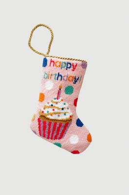 Bauble Stocking- Birthday Pink