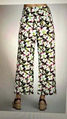 Floral Cropped Pant