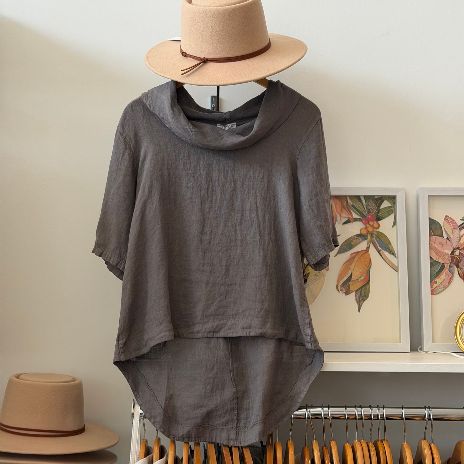 Salamanca Cowl Neck Top