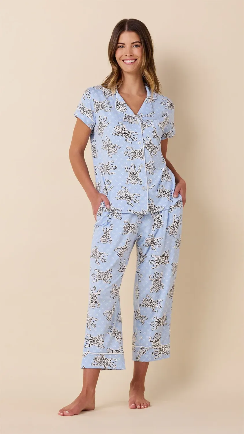 Bengal Knit PJs Capri