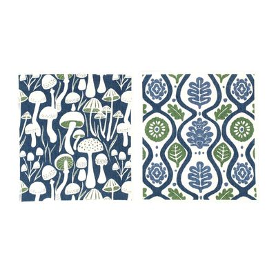 Mushroom Sponge Cloth S/2 Mushroom Sponge Cloth S/2