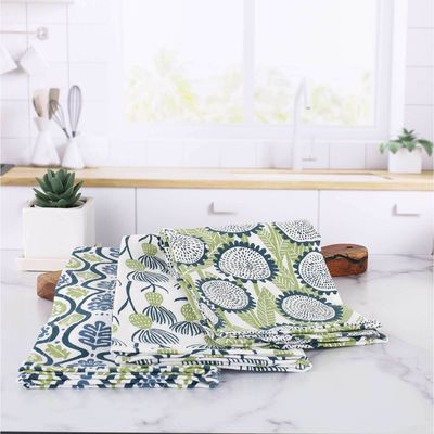 Poppy Kitchen Towels S/3