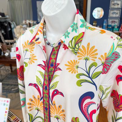 Eliza Coral Island Dress