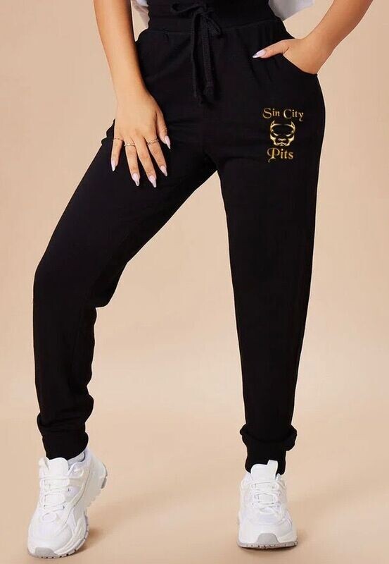 Women's Black Joggers