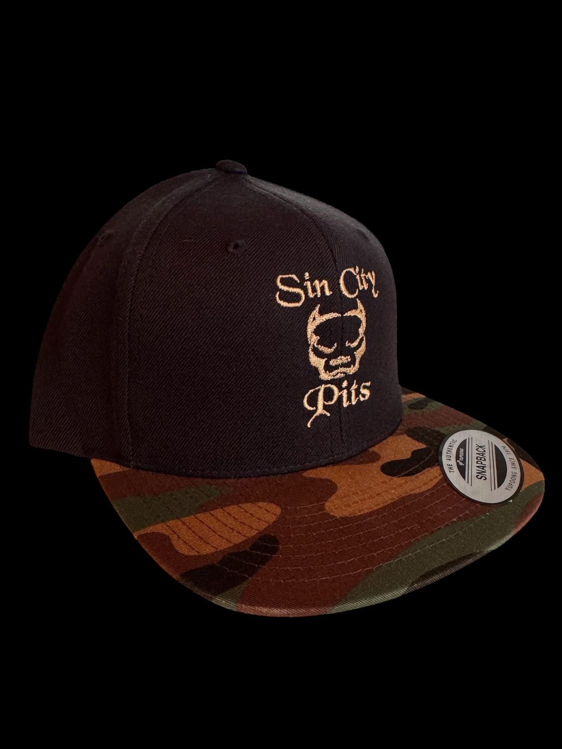 Black / Army Bill Hat