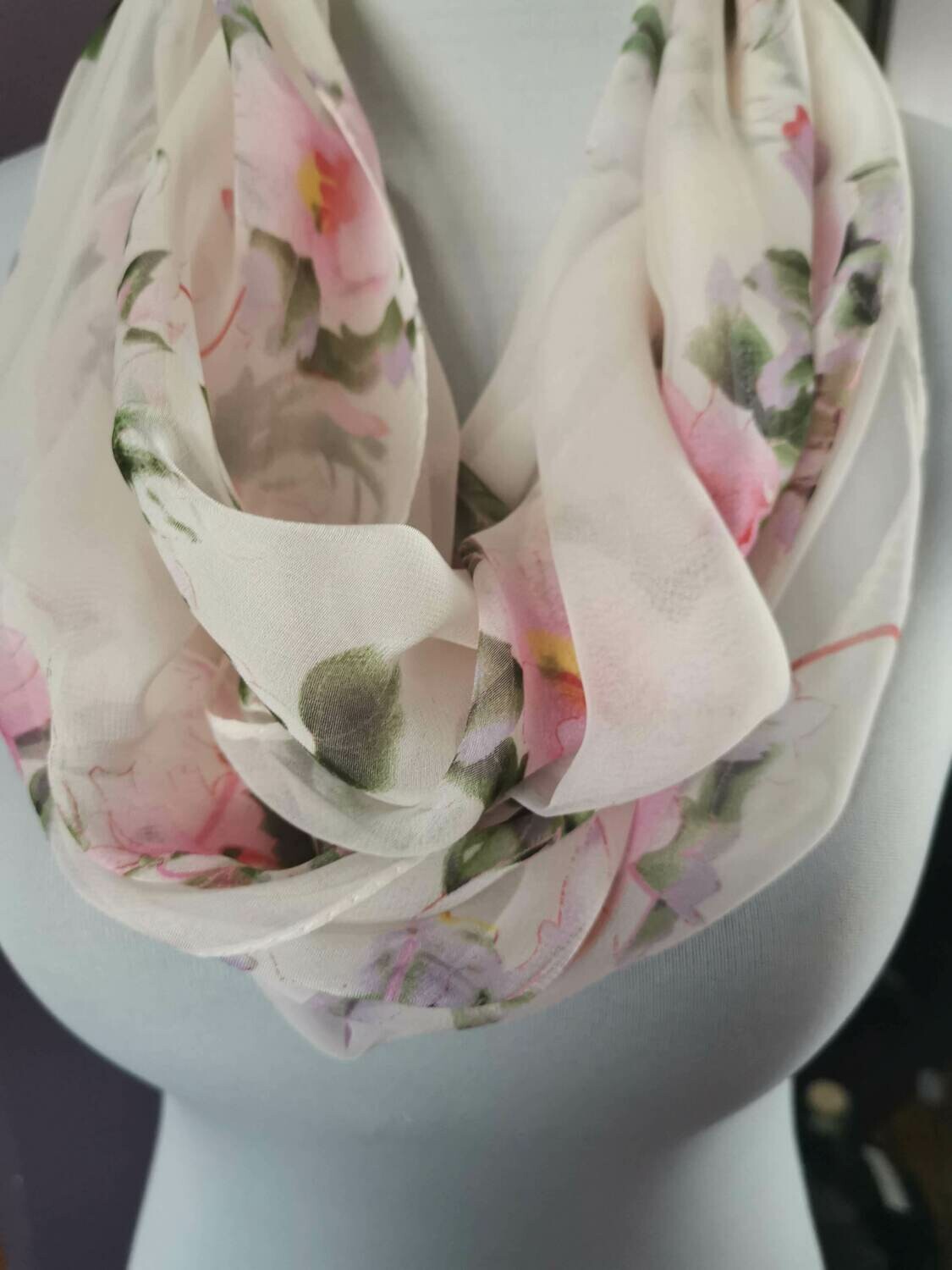 Chiffon Infinity Scarf Chiffon Infinity Scarf