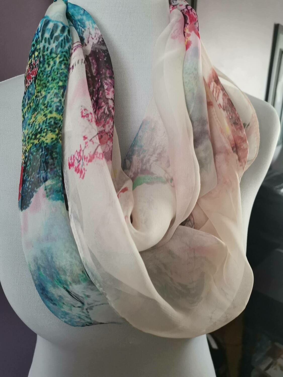 Chiffon Infinity Scarf Chiffon Infinity Scarf