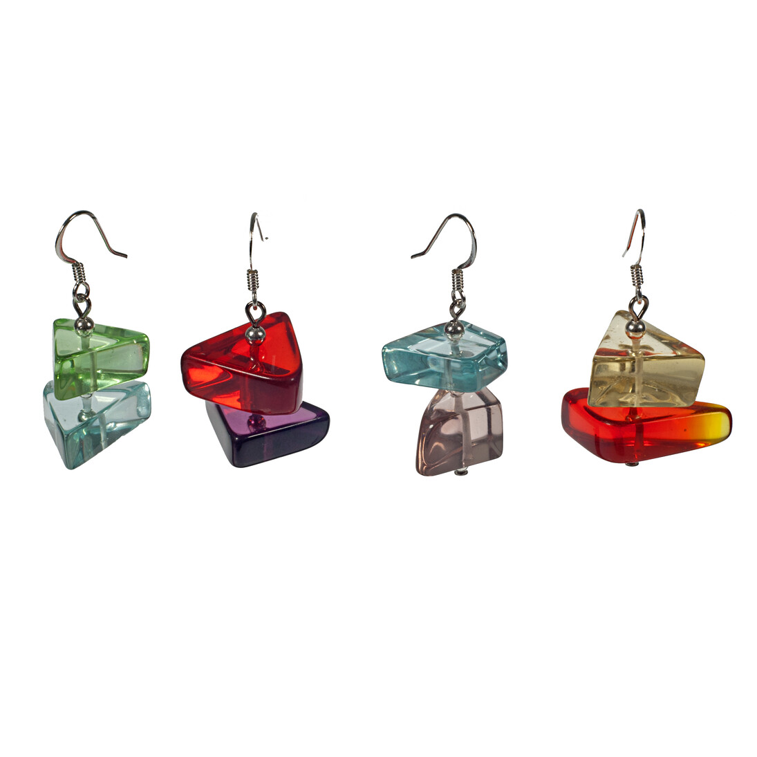 800-GLSY-E1 Composite Quartz Earring R35 800-GLSY-E1 Composite Quartz Earring R35