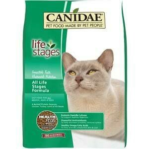 CANIDAE ALL STAGES CKN/TRKY/FISH CAT DRY 15#