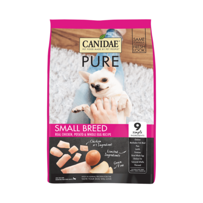CANIDAE PURE FIELD GRAIN FREE SMALL BREED DOG 12#