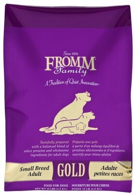 FROMM SMALL BREED ADULT GOLD 15#