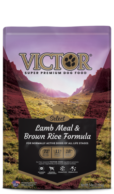 VICTOR SELECT LAMB MEAL & BROWN RICE 5#