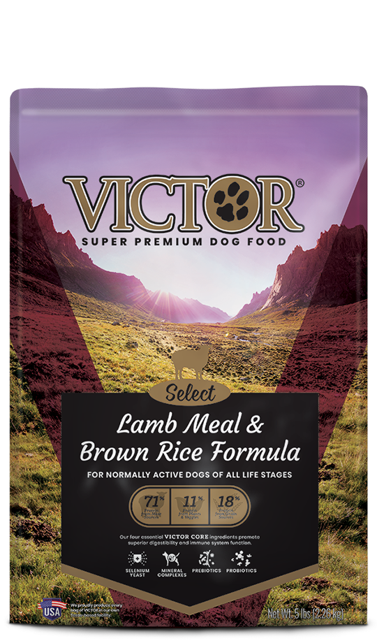 VICTOR SELECT LAMB MEAL AND BR RICE  15#