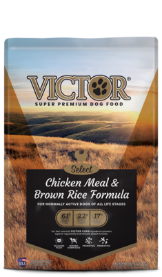 VICTOR SELECT CHICKEN MEAL AND BROWN RICE 5#
