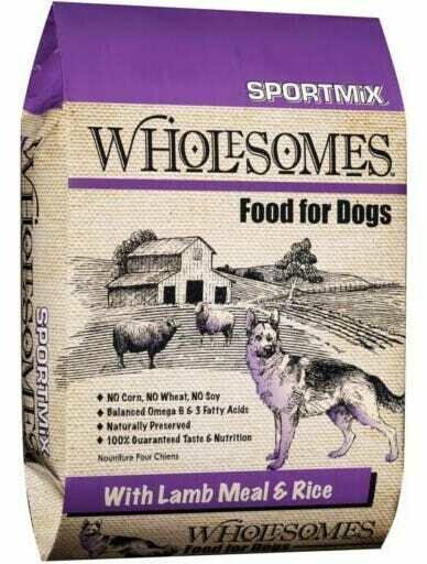 SPORTMIX Wholesomes Lamb/rice 40#