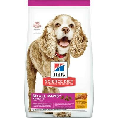SCIENCE DIET CHICKEN ADULT 11+ SMALL PAWS 4.5