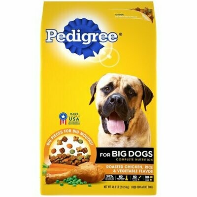PEDIGREE BIG DOG CHKN RICE 46.8#