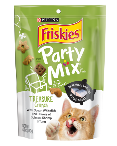 Friskies Party Mix Treasure Island Crunch 6z