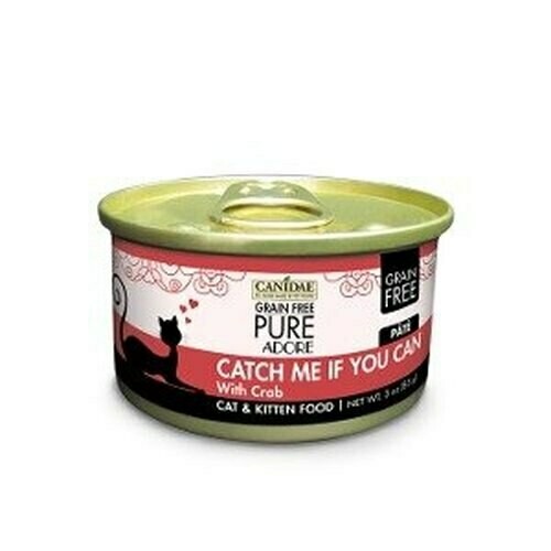 CANIDAE PURE ADORE GF CRAB 3Z CATCH ME IF YOU CAN CAT