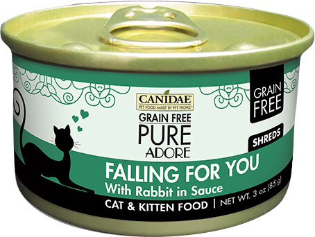 CANIDAE PURE ADORE RBBT 3Z XM GF FALLING FOR YOU CAT
