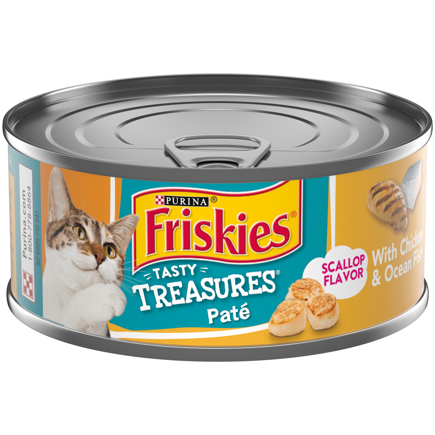 Friskies Tasty Treasures Chicken/Oceanfish 5.5oz