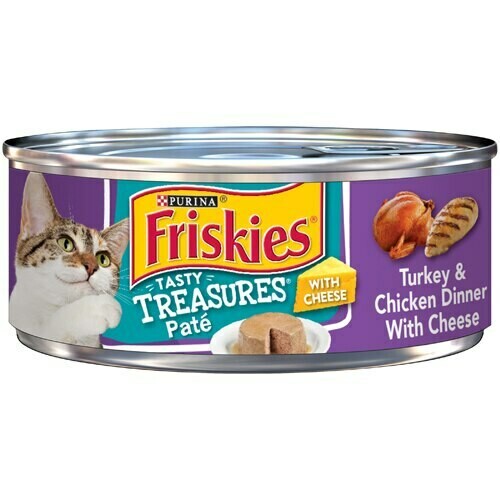 Friskies Tasty Treasures Pate Turkey/Chicken 5.5oz