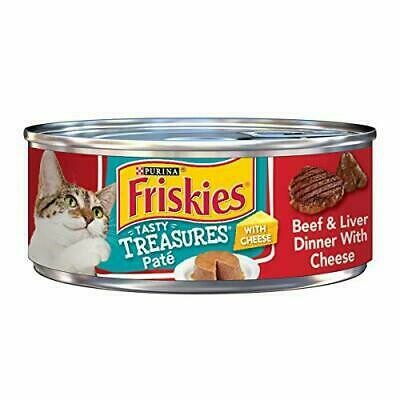 Friskies Tasty Treasures Pate Beef/Liver/Cheese 5.5oz  