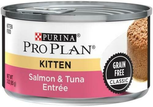 PURINA Pro Plan Grain Free Salmon/Tuna Kitten 3oz