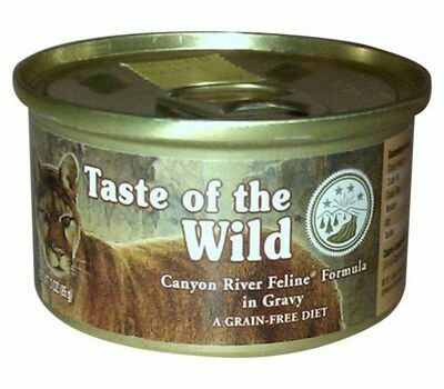 TASTE OF THE WILD CANYON RIVER FELINE 3oz can