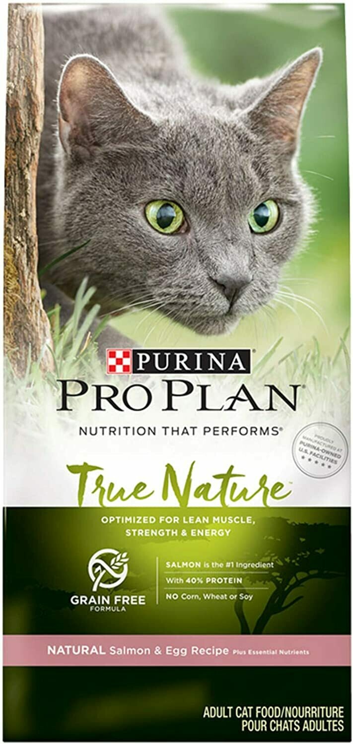 PURINA Pro Plan True Nature Grain Free Salmon/Egg Cat 3.2lb