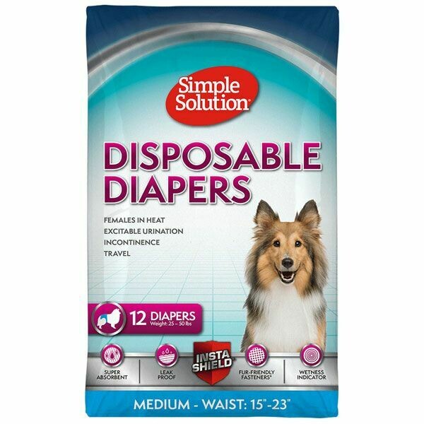 Bramton Simple Solution Disposable Diapers Medium 12pk