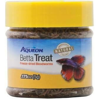 Aqueon Betta Treat Freeze-dried Bloodworm .175oz