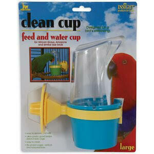 JW Clean Cup Feeder and Water Cup Large