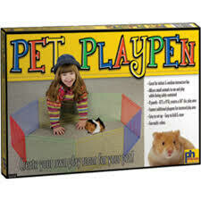 Prevue Pet Products Multi-Color Small Animal Playpen 36in Diameter