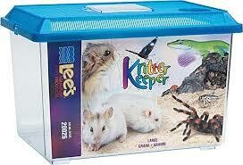 Lee's Kritter Keeper Large Rectangle w/Lid Label 1pk