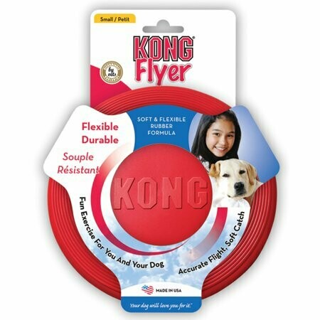 KONG FLYER SM DOG TOY