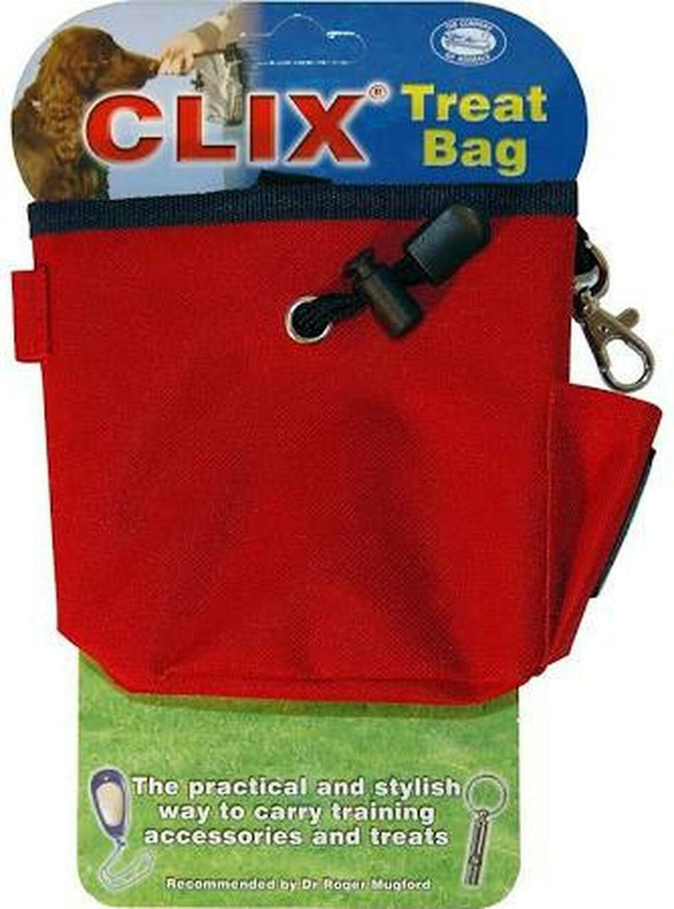 COASTAL CLIX TREAT BAG RED