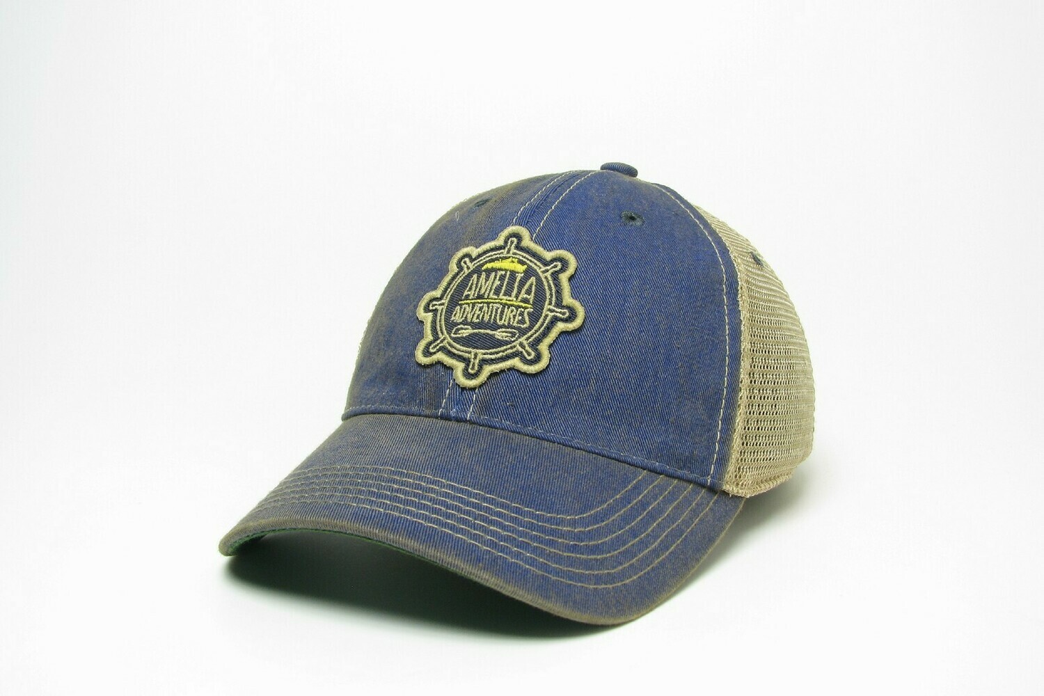 Old Favorite Youth Trucker Hat Blue