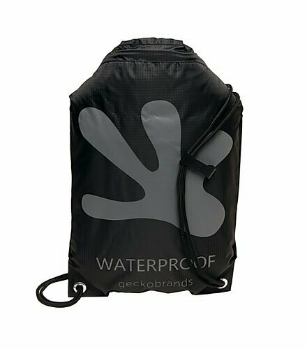 geckobrands Waterproof Drawstring Backpack