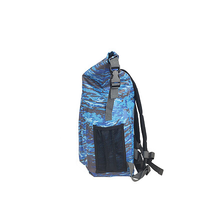 Geckobrands Paddler 30L Waterproof Backpack – Mahi Geckoflage, Lightweight & Durable