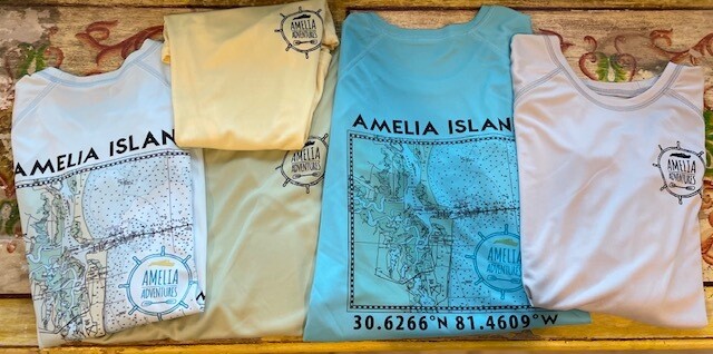 Women's Amelia Island Lat/Long UPF 50 Tech Performance Shirt