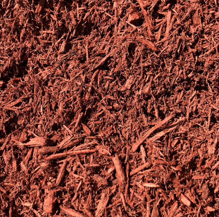 Red Dyed Bark Mulch Red Dyed Bark Mulch