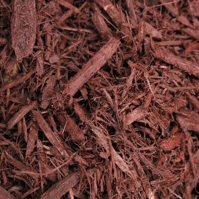 Cinnamon Dyed Bark Mulch - Bagged