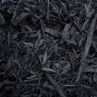 Black Dyed Triple Shred Mulch