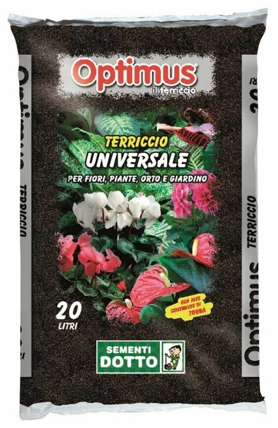 TERRICCIO UNIVERSALE 20LT OPTIMUS DOTTO