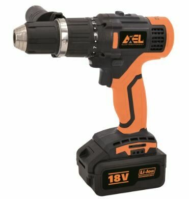 AXEL: TRAPANO AVVITATORE C/PERCUSS. LITIO 18V 3AH BRUSHLESS FU20128 AXEL: TRAPANO AVVITATORE C/PERCUSS. LITIO 18V 3AH BRUSHLESS FU20128