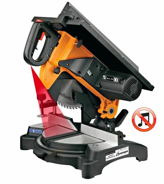 COMPA: TRONCATRICE ORANGE 250MM 1200W (PN01090)