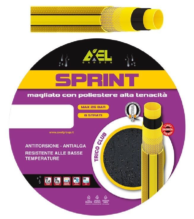 TUBO MAGLIATO SPRINT ANTITORS. 5 STRATI