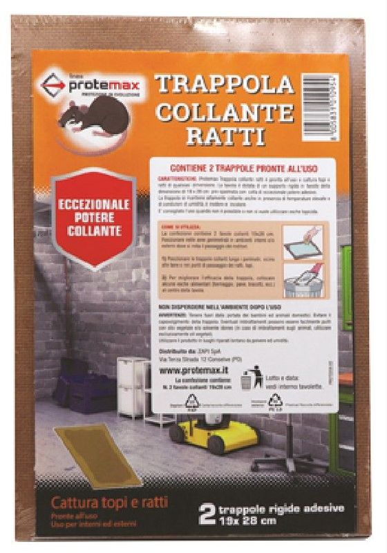 TAVOLETTE COLLA PER TOPI 20X30 2PZ TAVOLETTE COLLA PER TOPI 20X30 2PZ